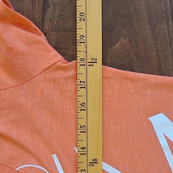 EUC Nike Dri Fit V-Neck Women's sz Medium San Francisco Giants MLB Orange Shirt - Picture 5 of 6